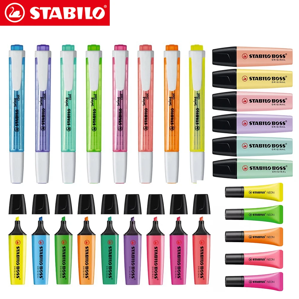 Stabilo Marker Boss - Set di evidenziatori STABILO BOSS 70