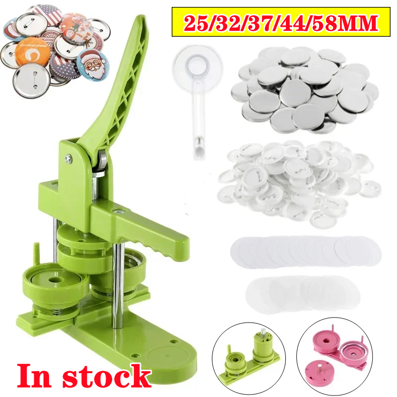 25/32/37/44MM Button Maker Mac - Button Badge Blank recensione e prezzo