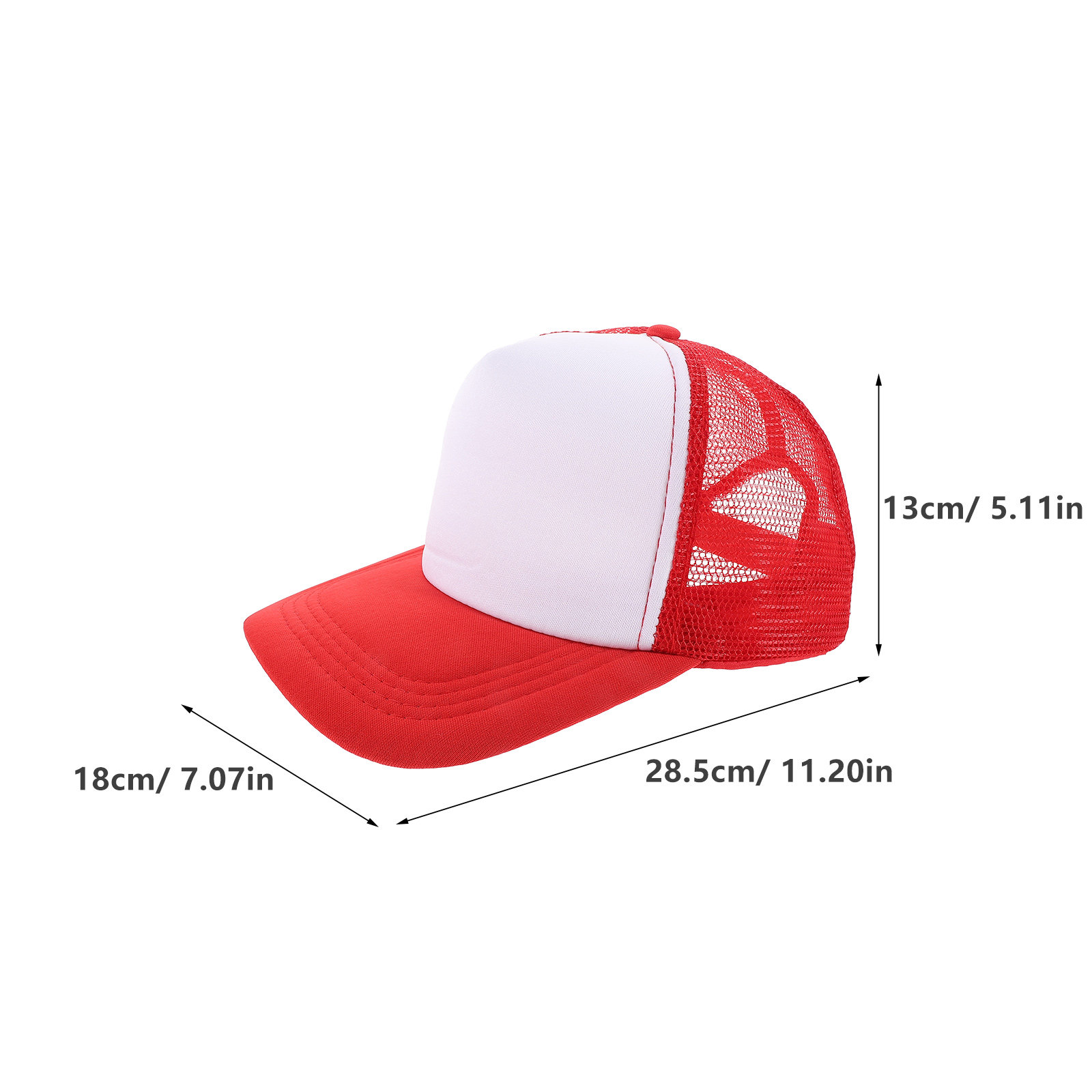 10 Cappellini da Baseball in R - Hat Sublimation Blank recensione e prezzo